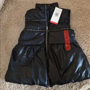 Kids Calvin Klein black vest